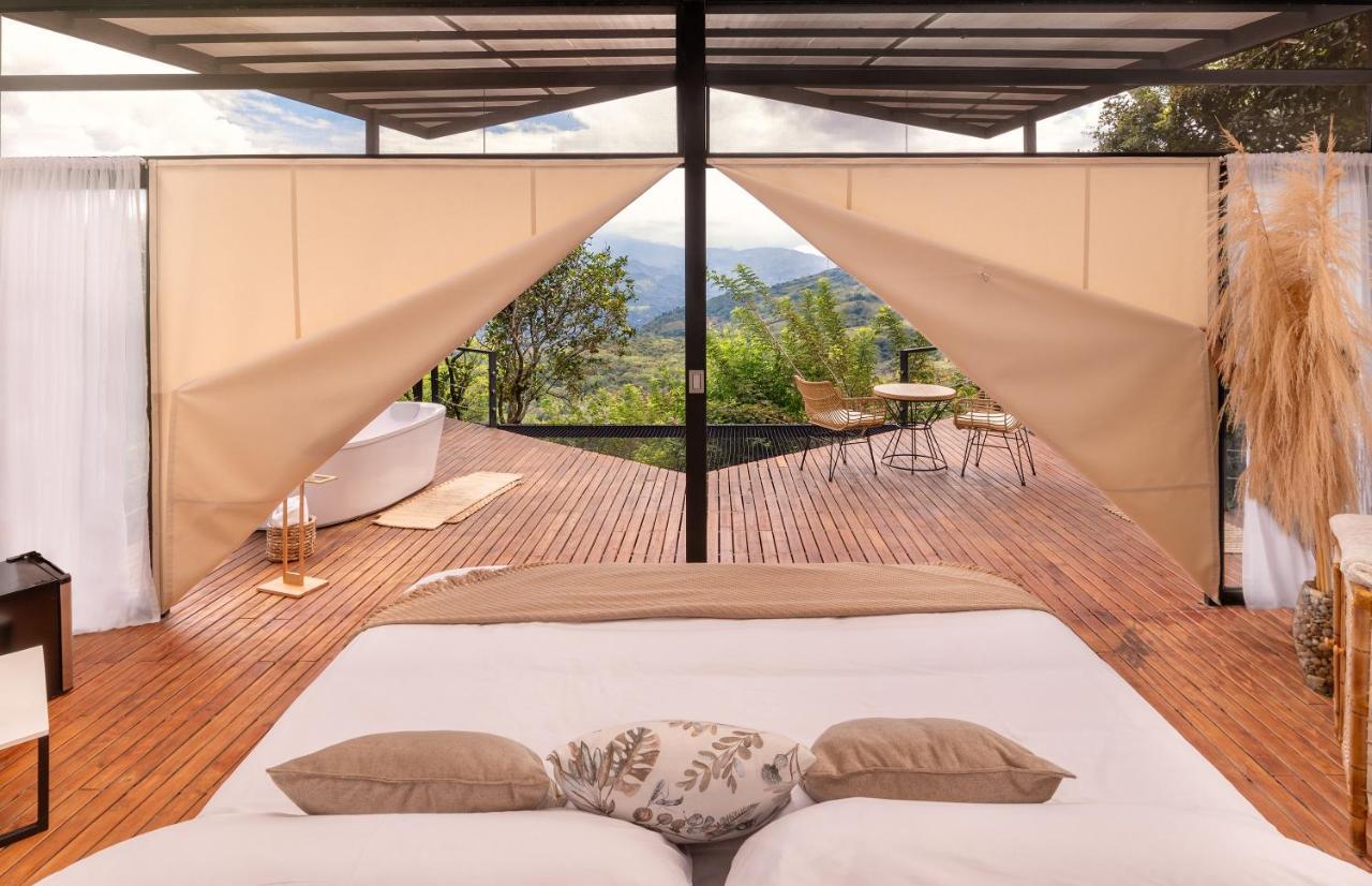 Santuario Luxury Eco Hotel Villeta Ngoại thất bức ảnh